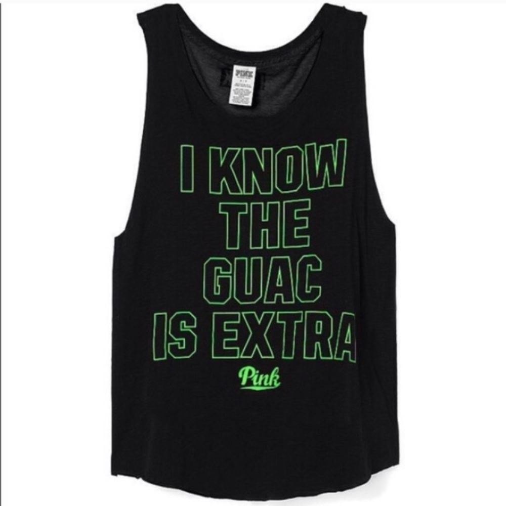 Brand new!! Victoria’s Secret PINK Guac Tank Top